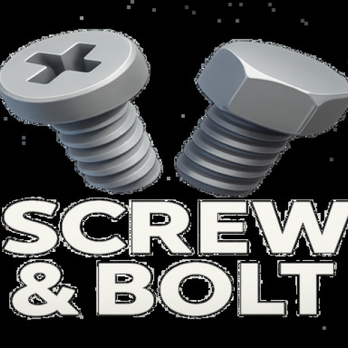 screw bolt 3d