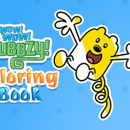 Wow Wow Wubbzy Coloring Book