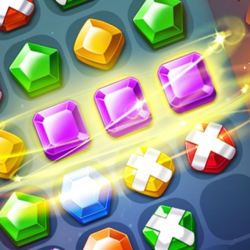 Stickman Jewel Match 3 Master