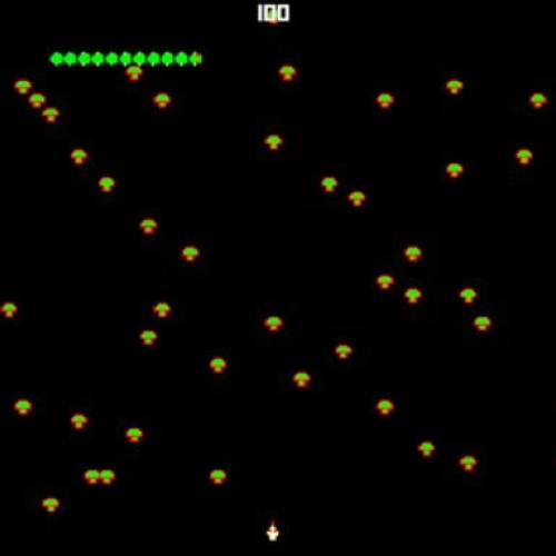 Centipede Attack 2D 