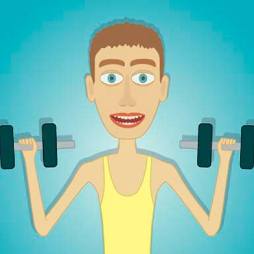 Muscle Clicker: Gym game