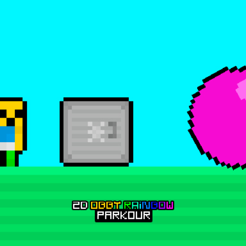 2D Obby Rainbow Parkour