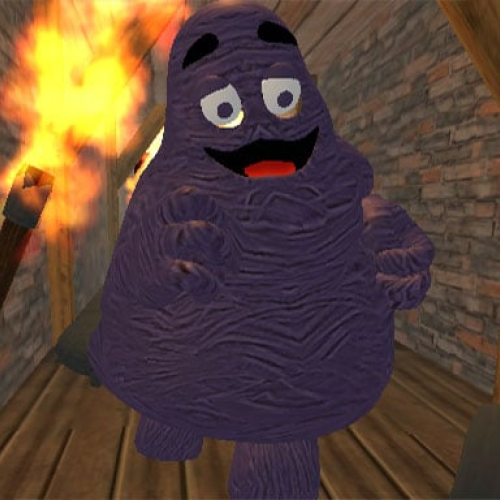 Grimace Shake Burn or Die 
