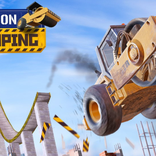 Construction Ramp Jumping