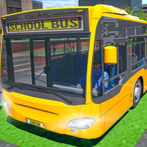 School Bus Game Driving Sim