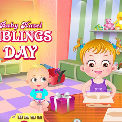 Baby Hazel Siblings Day