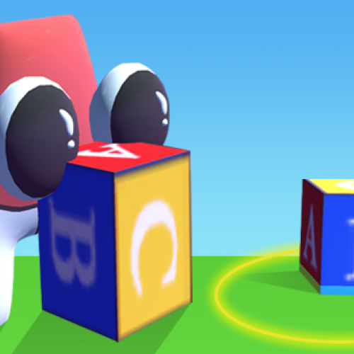 Alphabet Room Maze 3D