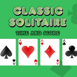 Classic Solitaire: Time and Score