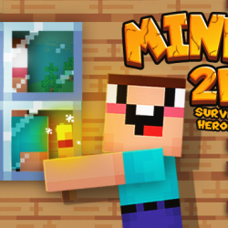 Mine 2D Survival Herobrine