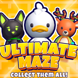 Ultimate maze! Collect them all!