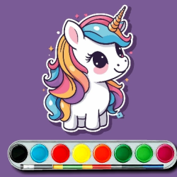 Unicorn Coloring Challenge