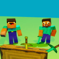 Noob vs Pro But Knife Hit Minecraft