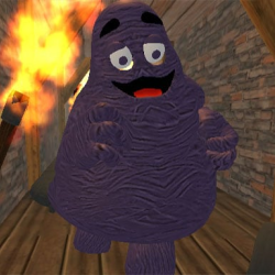 Grimace Shake Burn or Die 