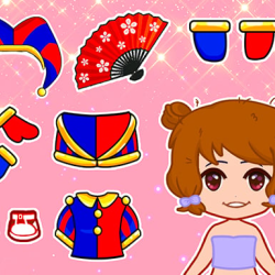 Lovely Doll Dress Up Game