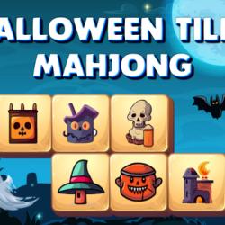 Halloween Tiles Mahjong