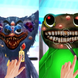 Huggy ASMR Monster Makeover