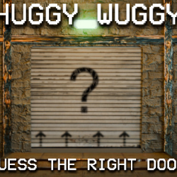Huggy Wuggy Guess the right door