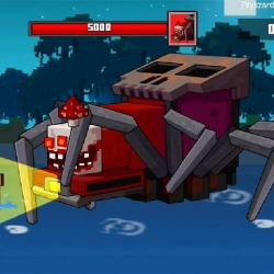 Pirate Block Craft Monster Shooter