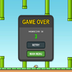 Flappy Bird 2D game