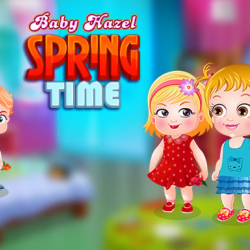 Baby Hazel Spring Time