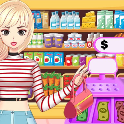 Supermarket Store Girl