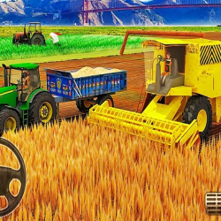US Modern Tractor Farming Game 3D 2022