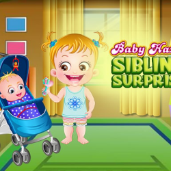 Baby Hazel Sibling Surprise
